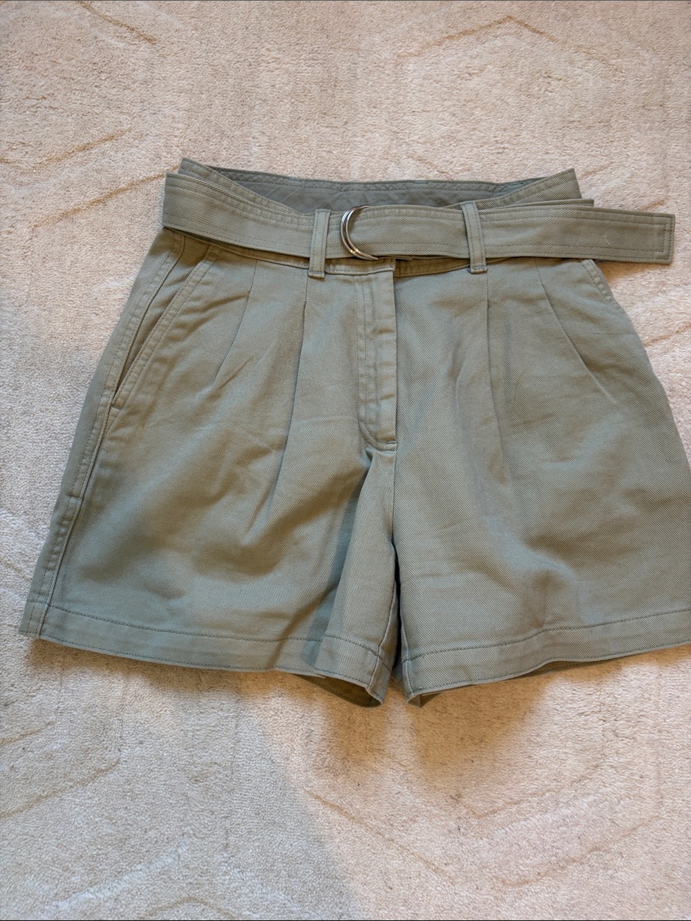 Babaton denim shorts